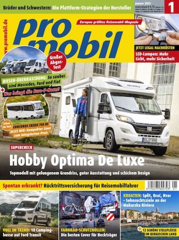 Zeitschrift Promobil Abo