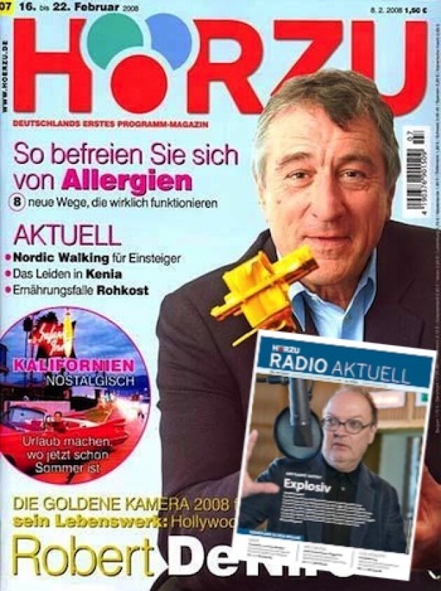 Zeitschrift HÖRZU + Beilage Radio Aktuell Abo