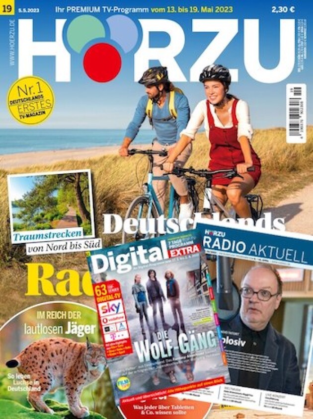 Zeitschrift HÖRZU mit Digital Extra + Beilage Radio Aktuell Abo