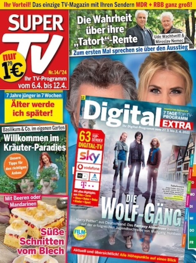 Zeitschrift Super TV mit Digital Extra Abo