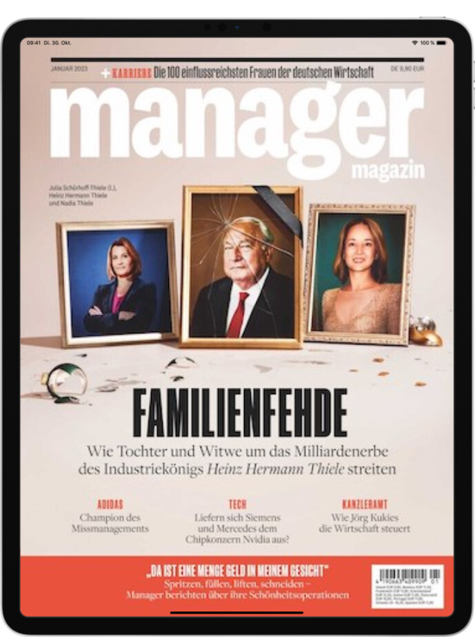 Zeitschrift Manager Magazin E-Paper Abo