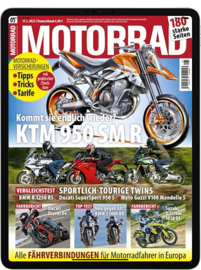 Zeitschrift Motorrad Digital E-Paper Abo
