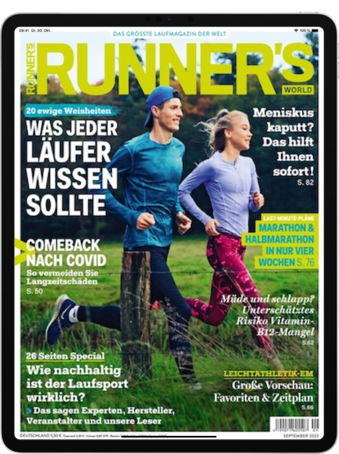 Zeitschrift Runner's World E-Paper Abo