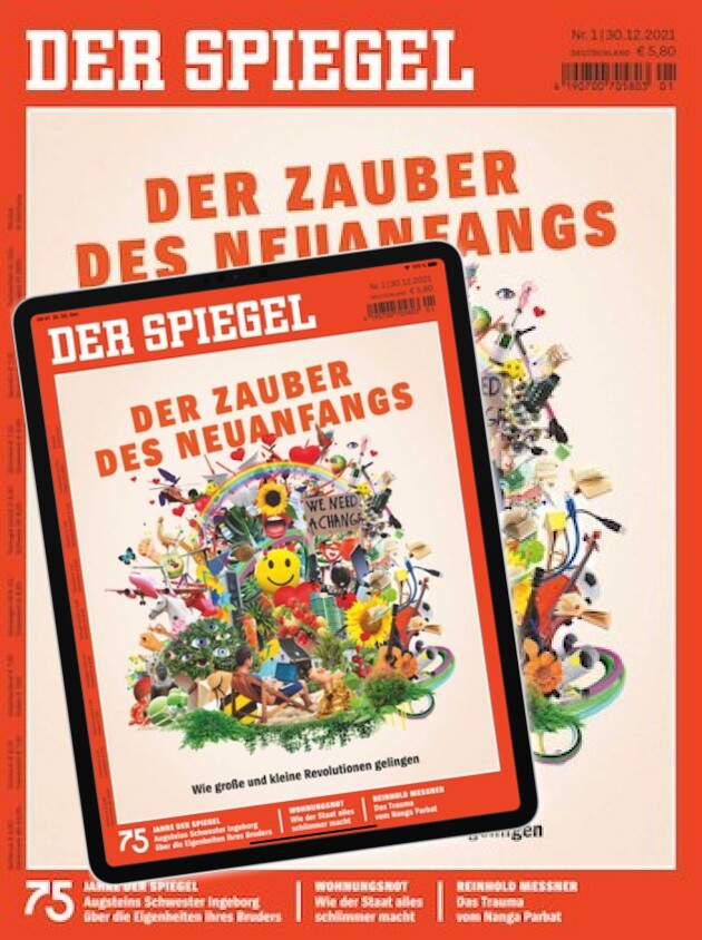 Zeitschrift Der Spiegel + Kombi Abo