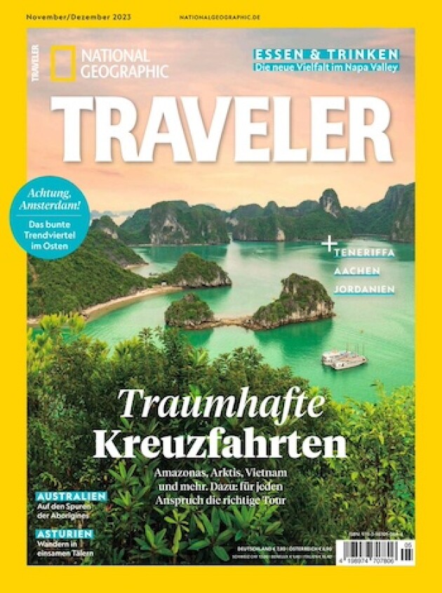 Zeitschrift National Geographic Traveler Abo
